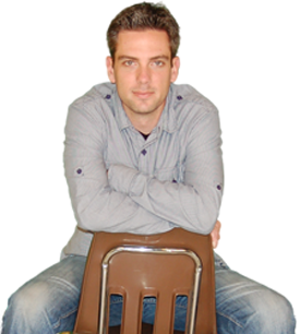 Andy in a chair